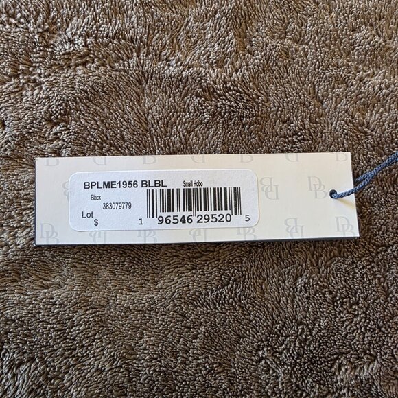 Dooney & Bourke Plumes Small Hobo Shoulder Bag Black Multi NWT Rare Coat Canvas - Picture 6 of 16